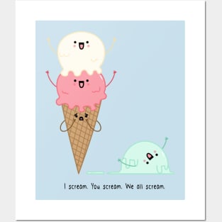 Ice-Scream Posters and Art